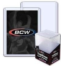 1 pack of 10 BCW 3&quot; x 4&quot; Thick Topload 197pt. Card Holders - $12.99