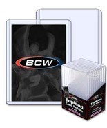 1 pack of 10 BCW 3&quot; x 4&quot; Thick Topload 197pt. Card Holders - $18.23 CAD