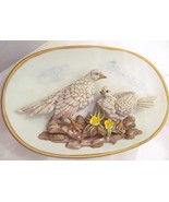 ARDALT Bisque Doves Birds Plate Dish Wall Artt LENWILE CHINA JAPAN VINTAGE - £22.67 GBP