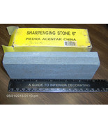 Knife SHARPENING STONE 2 SIDED Fine Course Grit 6&quot;x2x1 Whetstone Blade S... - $46.77