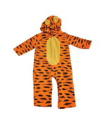 Tiger Tigger Fleece Costume Size 24 Months Halloween Costume Hood Tail Warm - £11.81 GBP
