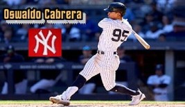 Oswaldo Cabrera New York Yankees Refrigerator Magnet #02 - £6.38 GBP