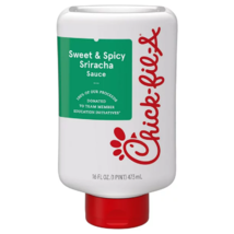 Chick-Fil-A Sweet &amp; Spicy Sriracha Sauce, 2-Pack 16 oz. Bottles - £19.71 GBP