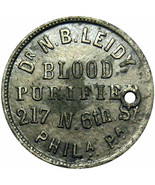 Rare 1876 Token Quack Medicine Doctors Blood Purifier!  - £101.80 GBP