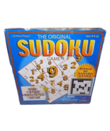 Wooden Sudoku Game Board with Tiles Puzzle Strategy &amp; Kakuro Cardinal In... - $18.22