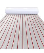 KXKZREN EVA Foam Boat Decking Sheet Faux Teak Non-Slip Marine Mat 94x47 - $44.32 CAD