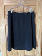 Worthington Black Skirt Size 16 - $147.47 MXN