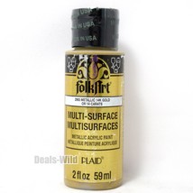 Metallic Paint FolkArt Multi-Surface Folk Art Acrylic Craft - Pick Color - £7.12 GBP+