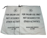 2 Authentic GOLDEN GOOSE Dust Bags Storage for Sneakers Drawstring  11.5... - $28.66