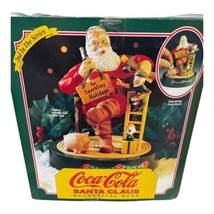 Coca Cola Coke Santa Claus Mechanical Bank Ertl 2nd in Series 1994 Unope... - $28.74