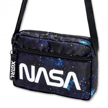 X-girl NASA Space Pattern Shoulder Bag 18cm×26cm×6cm Book appendix novelty - £46.31 GBP