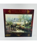 Thomas Kinkade “A Sunday Outing” 1000 Piece Puzzle - Beautiful Scene - S... - £7.53 GBP