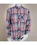 Vtg Levis Olympic Games Plaid Western Shirt Womens 14 1980 USA Made Rock... - $41.00 CAD