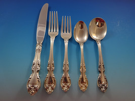 Melrose by Gorham Sterling Silver Flatware Set For 6 Service 30 Pieces - £1,429.23 GBP