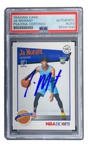 Ja Morant Signed 2019/20 Panini Hoops #297 Grizzlies Rookie Card PSA / DNA-
s... - £387.67 GBP