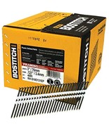 BOSTITCH Framing Nails, Round Head, 21-Degree, Plastic Collated, 3-Inch x - $127.79