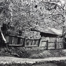 Outside View of The House Of Mystery Oregon Vortex Gold Hill Photograph Vintage - £7.86 GBP
