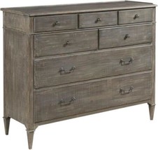 Storage Chest Woodbridge Gray 7-Drawer Wood 19th Century French Style - £2,813.68 GBP