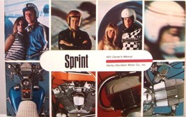 1970 Harley Davidson Sprint Original Rider Handbook Owner&#39;s Owners Manual  - $39.60