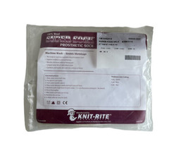 Knit-Rite Prosthetic Super Sock Wool  8” Top 5” Toe x 12” 1K150212 5 PLY - £8.92 GBP