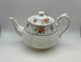 Royal Albert Bone China PETIT POINT Teapot with Lid - £135.46 GBP
