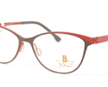 Brillenmann XXL {XXL1016}-049 Dark Champagne /Red-Orange EYEGLASSES 53-1... - $115.77