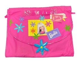 Barbie Pink Flower Over the Door Hanging Doll Storage Organizer for 8 Dolls - £23.59 GBP