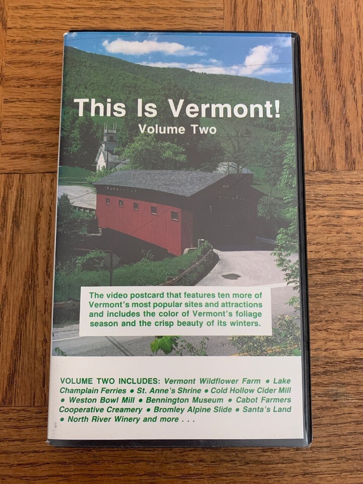 ThIs Is Vermont VHS - $87.88
