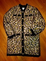Gucci Disco Leopard Cheetah Puffer Jacket Women Pockets Oversized NWT 44 - $3,800.00