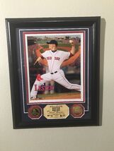 Boston Red Sox Jon Lester Limited Photo Gold Coins Highland Mint MLB WS24 - $98.99