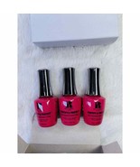 Red Carpet Manicure LED Gel Nail Polish Lacquer Enamel Film Debut Red Ca... - £19.34 GBP
