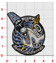 COMMANDER PATROL RECONN WING 10 ORCA EMBROIDERED PATCH - $39.99