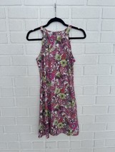 Womens Charter Club Dress XS Sleeveless Floral Print  - £7.73 GBP