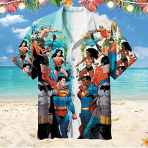 DC Comics HAWAIIAN SHIRT V3, S-5XL US Size, Gift For Fans, Family Beach ... - £8.17 GBP+