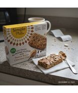 Simple Mills Peanut Butter Chocolate Chip Almond Flour Snack Bars, Glute... - $13.28 CAD