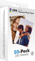 2&quot;X3&quot; Premium Instant Photo Paper (50 Pack) Compatible with Polaroid Snap, Snap  - £38.45 GBP
