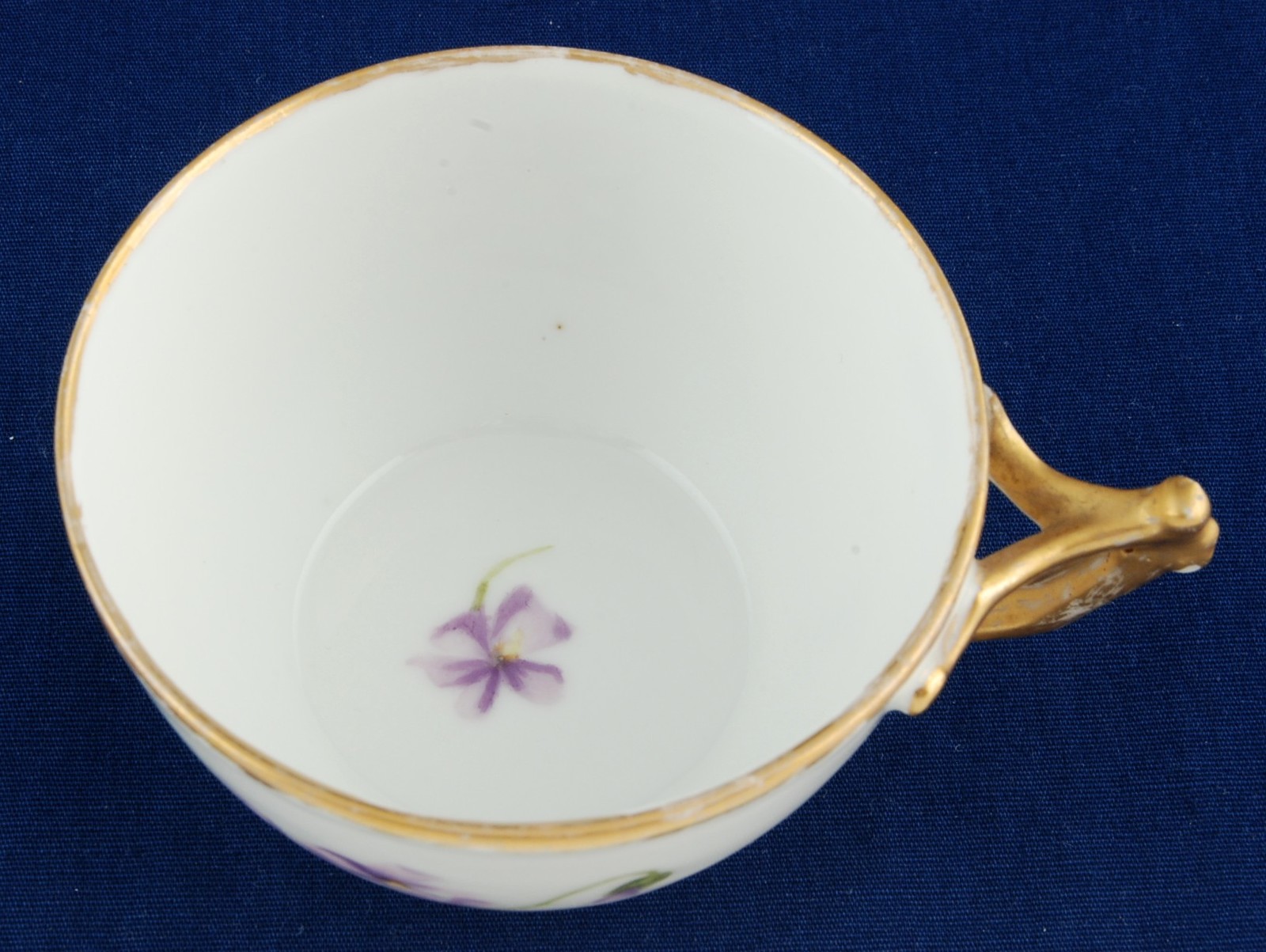 T&V France Cup & Saucer Sweet Violets Branch Handle Item image 3
