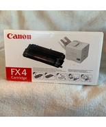 Genuine Canon FX4 Cartridge Monochrome Laser Brand New Sealed Box Original - £10.40 GBP