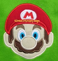 Mario Face Applique Machine Embroidery Design - £3.12 GBP