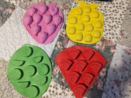 Fruit  Silicone Molds DIY Chocolate Fondant Cake Decor - £6.37 GBP