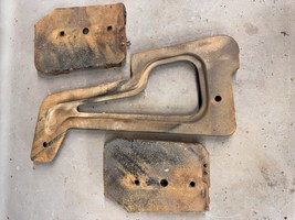 1970 Chevy Impala Caprice Grille Mounting Brackets Braces Hood Latch Bis... - $119.24