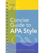 Concise Guide to APA Style : 7th Edition OFFICIAL Spiral Bound - €13,27 EUR