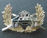 US ARMY CAVALRY ARMORED DIVISION QUALIFICATION BADGE LAPEL PIN BADGE 1.7... - $6.64