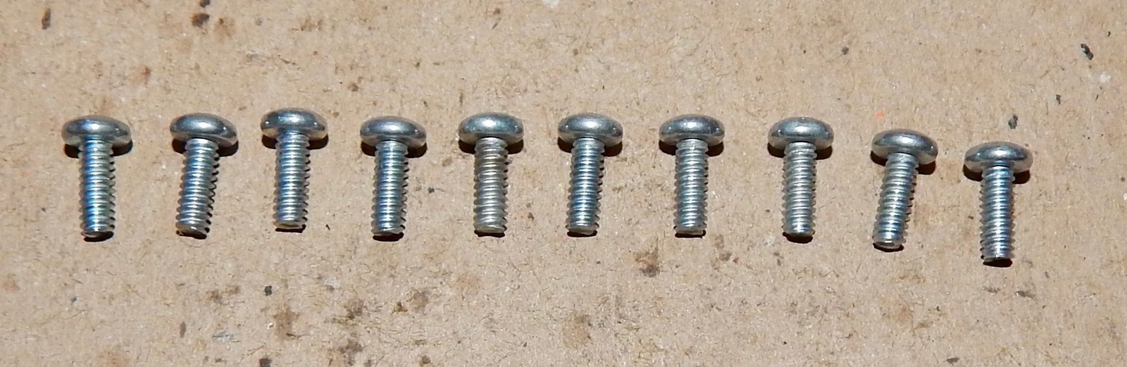 Pan Head Phillips Machine Screws 4-40 x 5/16&quot; Zinc Plated You Choose Amo... - $2.89