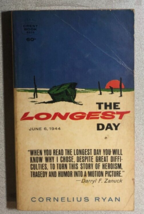 THE LONGEST DAY June 6, 1944 by Cornelius Ryan (1960) Crest film paperback - £9.38 GBP