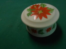Beautiful Antique China by LEFTON Trinket Box.......FREE POSTAGE USA - $12.46