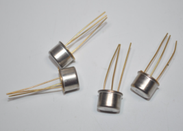 NEW Lot of 4 Mitsubishi Silicon Transistors Part# 2SC741 - $21.77