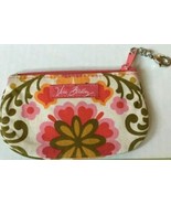 Women’s Vera Bradley Cloth Material Coin ID Purse 3” x 5”  Pink Flower S... - $6.88