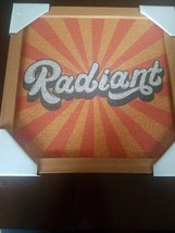 &quot;Radiant&quot; Cork Board Picture Framed Medium - £39.61 GBP