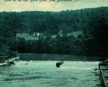 Red Bank River Dam New Bethleham Pennsylvania PA 1909 DB Postcard - $3.91